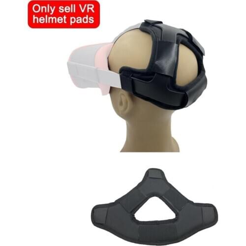 Head Strap For Oculus Quest 2 Headset Non-slip VR Foam Accessory Pressure-relieving For Oculus Helmet Headband Cushion Ques Y4S1
