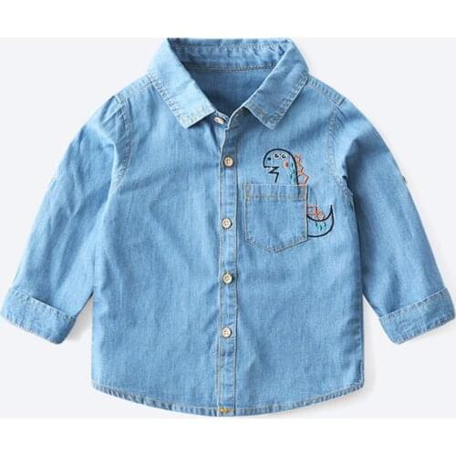 SHENGMEIHAO Long Sleeve Shirts For Boys