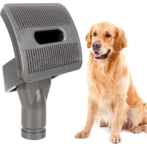 Pet Products Vacuum Cleaner Grooming Tools Pet Fur Hair Vacuum Groomer for Dyson Dog Cat Combs Clean Pets Hair Brush