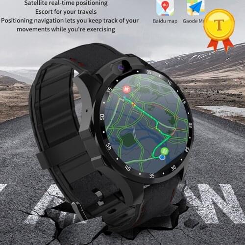 2019 Smart watch GPS 3+32GB HD dual camera heart rate monitoring support quick payment Android 7.1 5MP Smartwatch Wristwatch