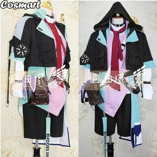 [Customize] Game Arknights Ansel Uniform Suit Cosplay Costume Halloween Outfit For Women Men New 2020