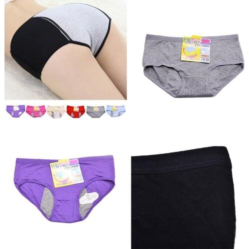 1Pc Womens Underwear Sexy Physiological Briefs Leakproof Menstrual Period Lengthen Broadened Health Seamless Panties Lingerie