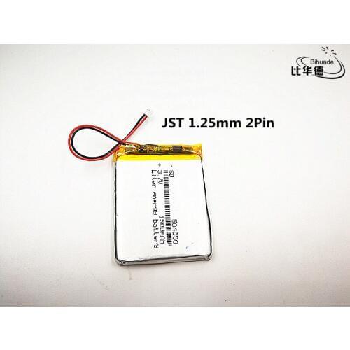 10pcs/lot Polymer lithium Lipo battery 3.7V 1500mah 504050 JST 1.25mm customized CE FCC ROHS MSDS quality certification