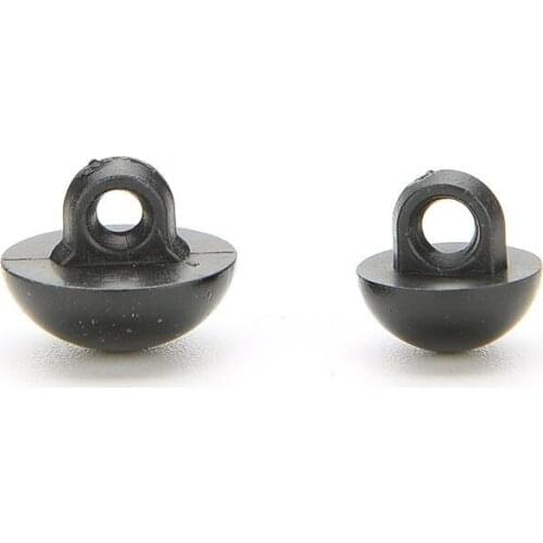 100 Pcs/Set Animal Toy Eyes Accessories 9mm or 11mm Buttons Round Mushroom Domed Sewing Shank