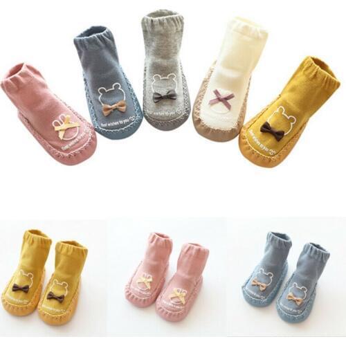 2020 Baby Shoes Fashion Cartoon Animal Baby Girls Boys Anti-Slip Socks Slipper Soft Comfortable Casual Shoes Boots