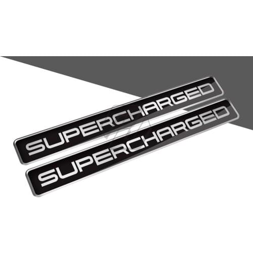 3D Motorcycle Supercharged Edition Sticker Car Motorbike Decal for BMW Honda Toyota