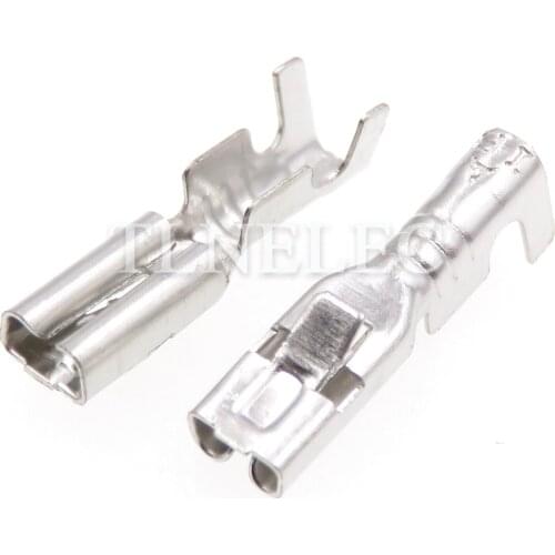 50pcs 2.8 Series Automotive Crimp Connector Wire Terminal Socket Plug Splices Auto Car Connection Terminal of DJ621-E2.8x0.8A