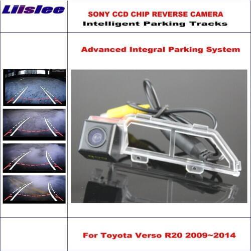Car Rear Back Up Camera For Toyota Verso R20 Reverse Parking Camera For Toyota SportsVan 2009~2014 Dynamic Guidance Trajectory