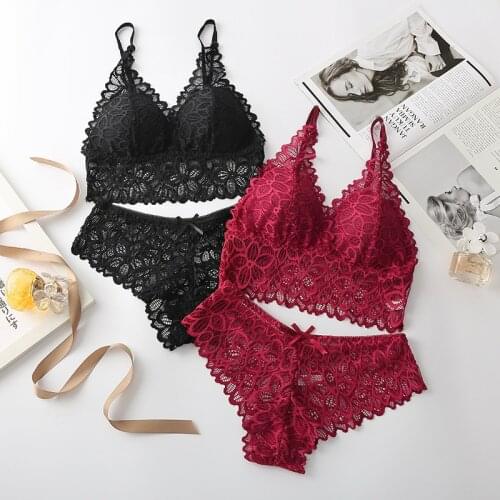 Bra Seamless Bras For Women Underwear Sexy Lace Brassiere Push Up Bralette With Pad Vest Top Bra 1set wfws15