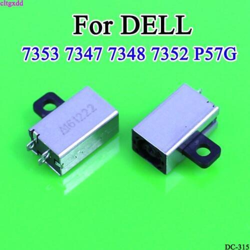 Cltgxdd 1X DC Power Jack for DELL Inspiron 7353 7347 7348 7352 7368 7378 P69G P57G DC Connector Laptop Socket Power Replacement