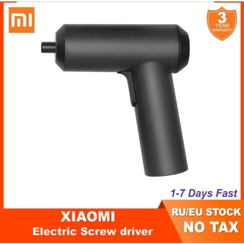 Xiaomi MiJia electric screwdriver patent cordless 2000mAh rechargeable battery 5N. m torque 12pc S2 bits Ph H SL