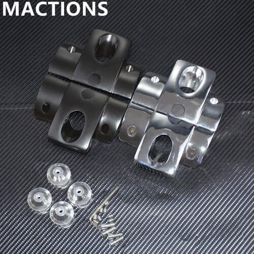 Motorcycle Headbolt Covers Bridge Spark Plug Cover Headbolt Cover Spark Plug Metal For Harley Forty Eight Iron 883 XL883N 13-17