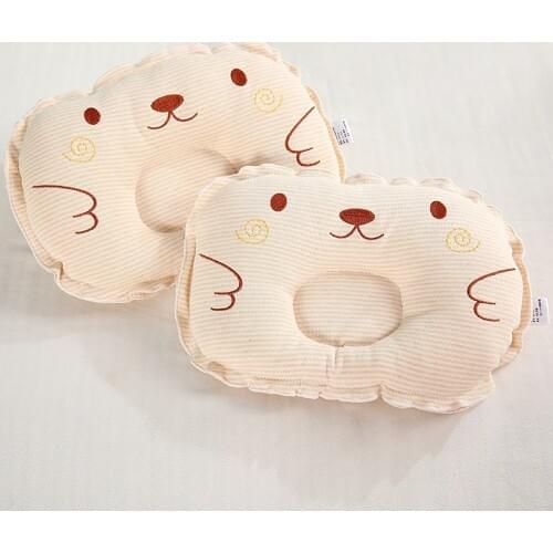 Newest Newborn Toddler Infant Baby Anti Roll Sleep Pillow Babies Positioner Prevent Flat Head Cushion Lovely Cute Pillows