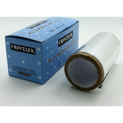 New Women Beauty Nail Art Soak Off Acrylic UV Gel Polish Remover Manicure Nail Art Equipment Aluminium Silver Foil Nail Wraps