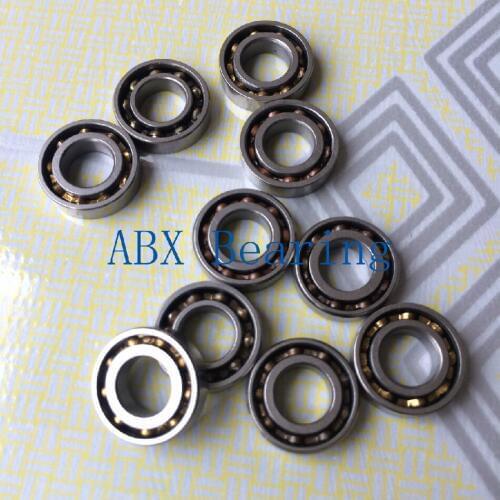 Free shipping ABXG 10 PCS Open Type MR148 Bearings 8x14x3.5 mm Miniature Ball Bearings