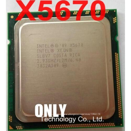 Free shipping Processor X5670(12M Cache,2.93 GHZ),Six-core LGA1366 Desktop CPU,X5670 95W SLBV7 scrattered pieces