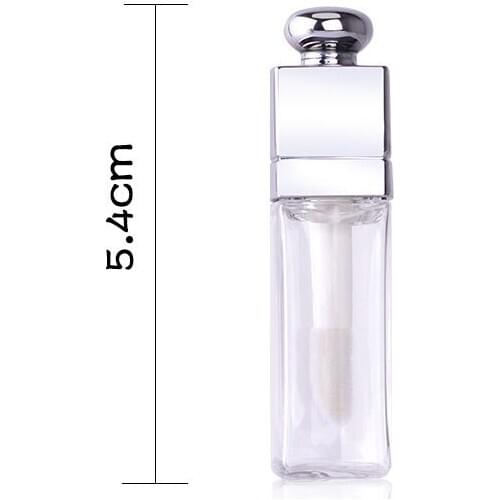 5ML Empty Lipgloss Bottle DIY Lip Gloss Container Transprent Refillable Bottles Empty Lipgloss Bottle For DIY Lipgloss 1pc
