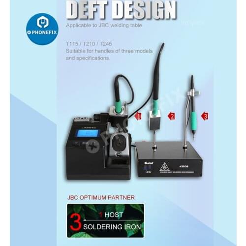 K-308 soldering Handle expansion module extended double Handle soldering station for JBC T12 UD-1200 Soldering Station