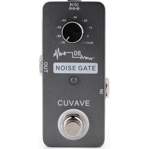 CUVAVE Noise Gate Guitar Effect Pedal High Sensitivity True bypass Effects Stompbox for Guitar and Bass Noise Reduction