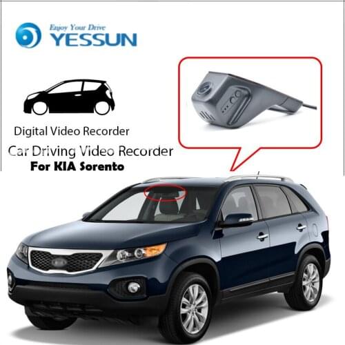 YESSUN for KIA Sorento Car DVR Driving Video Recorder Mini Control APP Wifi Camera Registrator Dash Cam Night Vision