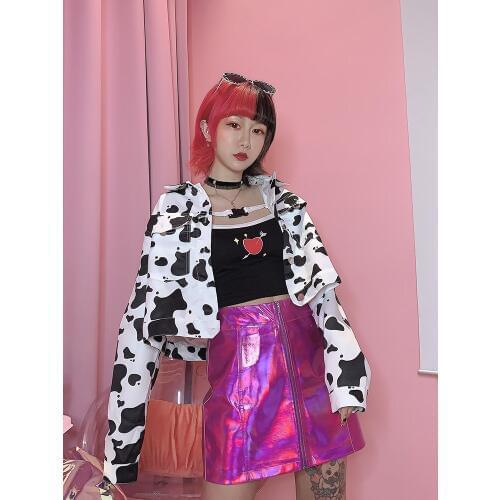 Japanese original Sufeng milk cow childlike coats loose, lovely, reducing age, Korean version, jackets short autumn coat