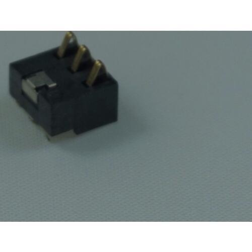 10pcs Spring Battery Connector 3 Pins 2.50mm pitch 7.0mm Height 0.5A 50V rating reflow solderable SMD