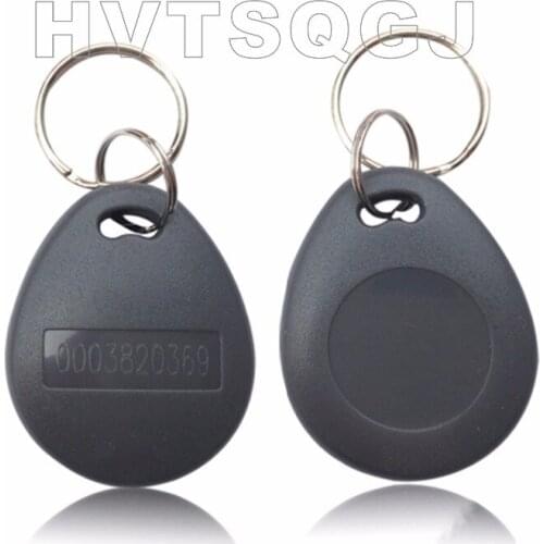 100pcs Free shipping Colorful rfid 125khz keyfob with TK4100 chip