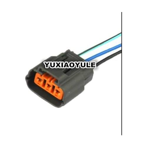 3 Pin/Way DL 090 Female Sensor Connector Plug Ignition Coil Socket Wire Harness Pigtail 6195-0009 For Suzuki Nissan Mazda RX8