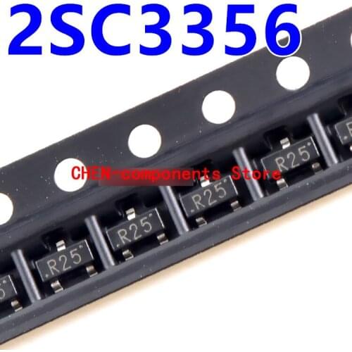 50pcs 2SC3356-25 R25 SOT-23 SMD triode