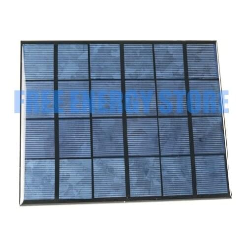 6v 3.5W Solar Charger Polycrystalline Solar Cell Solar Panel USB Solar Mobile Charger For Power Bank