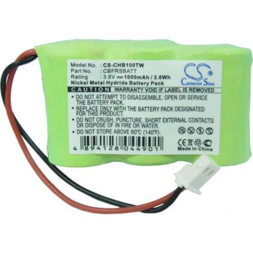 Cameron Sino 1000mAh battery for CHATTER BOX 100AFH 2/3A CBFRS BATT HJC FRS KA9HJC-FRS CBFRSBATT Two-Way Radio Battery