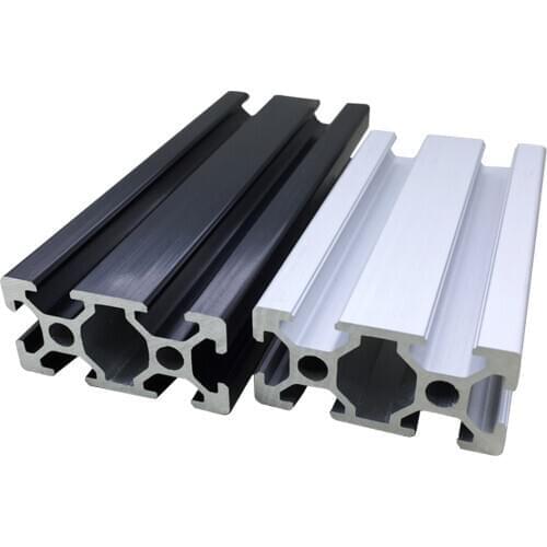 2040 Series Aluminum Profile 4 Pieces 430mm T Slot 6mm CNC European Standard Rail Aluminum Extrusion Profile Free cut