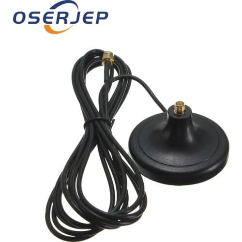 WiFi Antenna Extension Pure Cupper RP-SMA Male To Female Antenna with 3M Cable Magnetic Base for Router Wireless Network Card