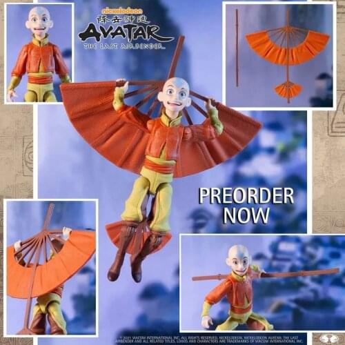 Avatar The Lest Airbendar Appa Aang Katara Sokka Prince Zuko Joints Movable Action Figure Model Ornament Toys Children Gifts