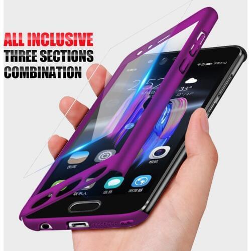 360 Full Protection Case for Samsung Galaxy A50 A30 A10 M30 M20 M10 J4 J6 A6 A8 Plus A9 A7 2018 A5 A3 J3 J5 J7 2017 Cases Cover