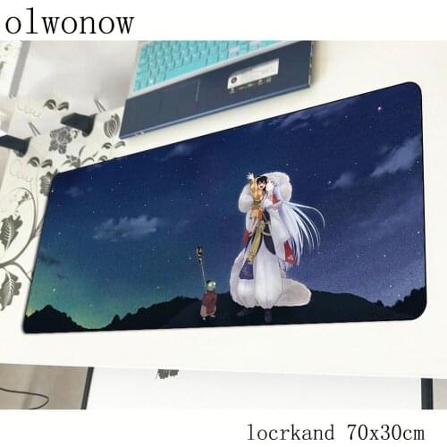 Inuyasha mouse pad gamer big 700x300x2mm notbook mouse mat gaming mousepad large High quality pad mouse PC desk padmouse