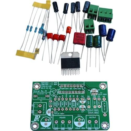 Quality TDA7294 80W 100W Mono Audio AMP Amplifier Board DC30V-40V Kits Fit for TDA7293 Green