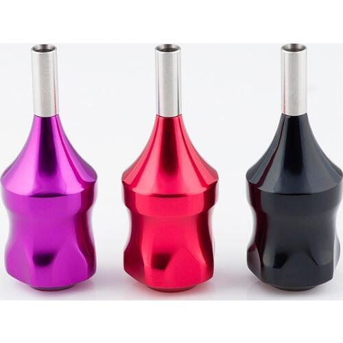 High Quality EZ Aluminum Alloy Cartridge Tattoo Grip 30MM Black/Red/Purple for Rotary Tattoo Machine Gun Cartridge Tattoo Needle