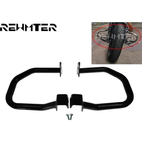 Black Motorcycle Engine Guard Highway Bar Kit Set For Indian Scout 2015-2018 For Indian Scout Sixty 2016-2018