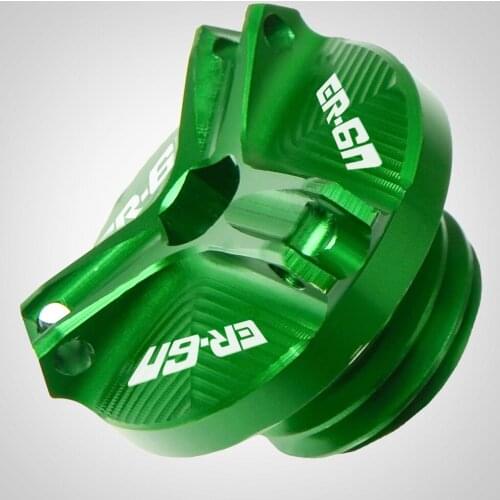 M20*2.5 Aluminum Motorcycle Accessories Motorbike Engine Oil Fill Cup Cover Moto Oil Tank Cap Cover For Kawasaki ER6-N ER 6N