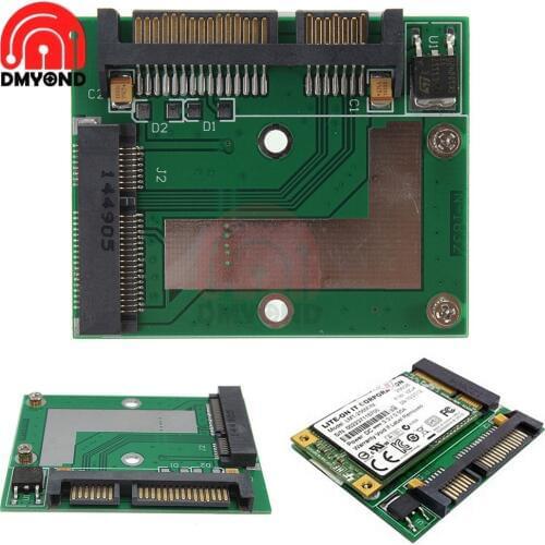 Mini PCI-e msata 1.8 SSD to 2.5 IDE inch HDD Hard Drive 3.3V 44pin Card PCI Express Sata Converter Adapter Module For Laptop PC