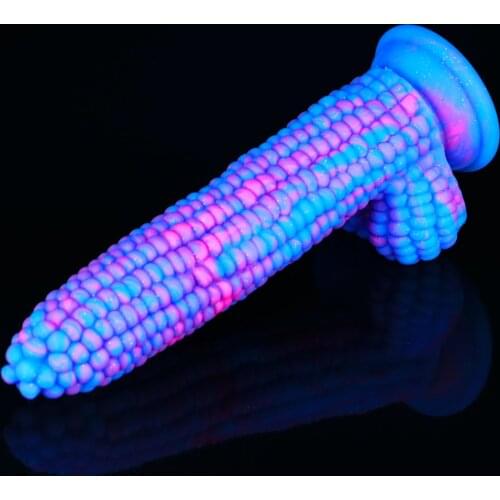 New Corn Shape Dildo Huge Anal Plug Anal Massage Sex Toys For Women Masturbate Lesbian Strapon Masturbate G-spot Massage Dildo