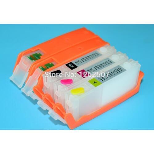 PGI 770 CLI 771 Ink cartridge with arc chip for canon pgi-770 cli-771 pgi770 cli771 pixma MG6870 MG5770 printer bulk cartridges