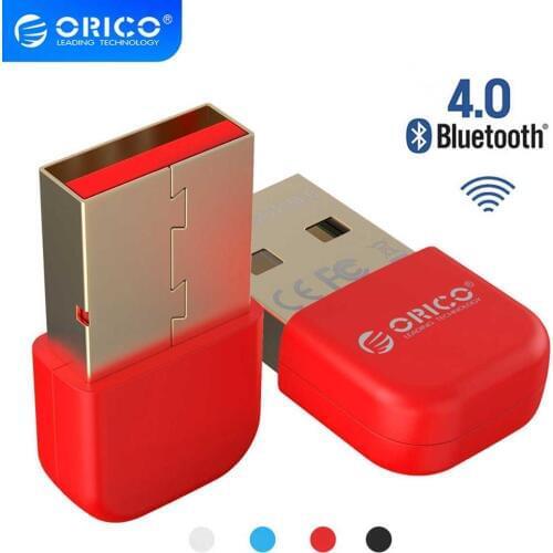 ORICO Bluetooth 4.0 Adapter USB Dongle Transmitter Receiver for PC Computer Windows Vista Compatible Bluetooth 2.1/2.0/3.0