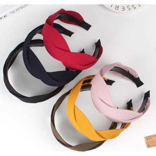 Yoga Sport Headband Hair Band Hoop Soft New Arrival Comfortable High Quality Accessories Popular Weaving For Women Girls