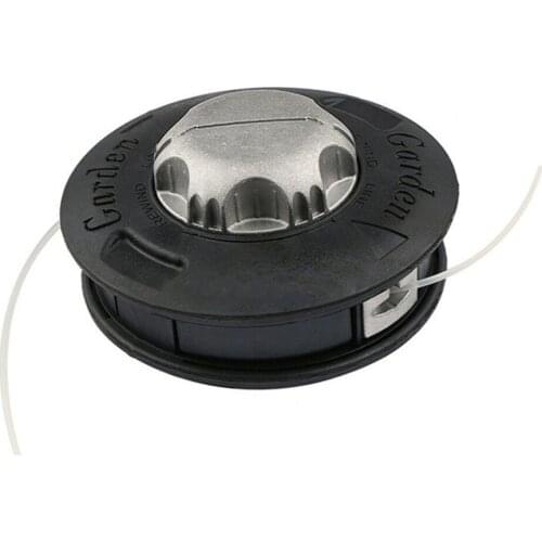 Aluminum Nylon Brush Mower Bump Spool Grass Trimmer 2 Lines Cutter Head Thread Line String Saw Grass Brush Mower