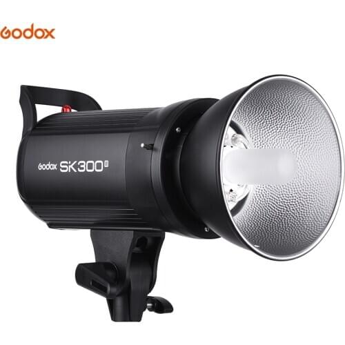 IN CZ Stock eu plug Godox SK300II 300Ws Studio Flash Strobe Light +Godox 2.4G Wireless X System GN58 5600K w/150W Modeling Lamp