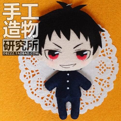 Japan Anime Enn Enn No Shouboutai Fire Force DIY Handmade Stuffed Plush Toy Shinra Kusakabe Bag Hanging Keychain Materials Tools
