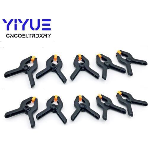 10PC 2inch DIY Tools Plastic Nylon Toggle Clamps For Woodworking Spring Clip for Photo Studio Background Clamp Heavy