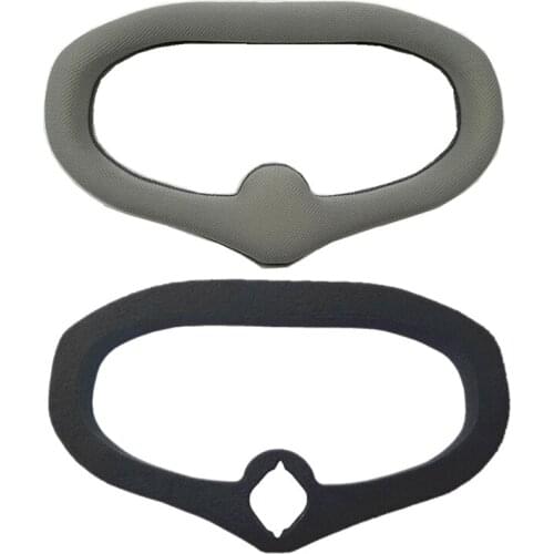 2 Pcs Eye Pad for DJI Digital FPV Goggles Face Plate Gray & Black